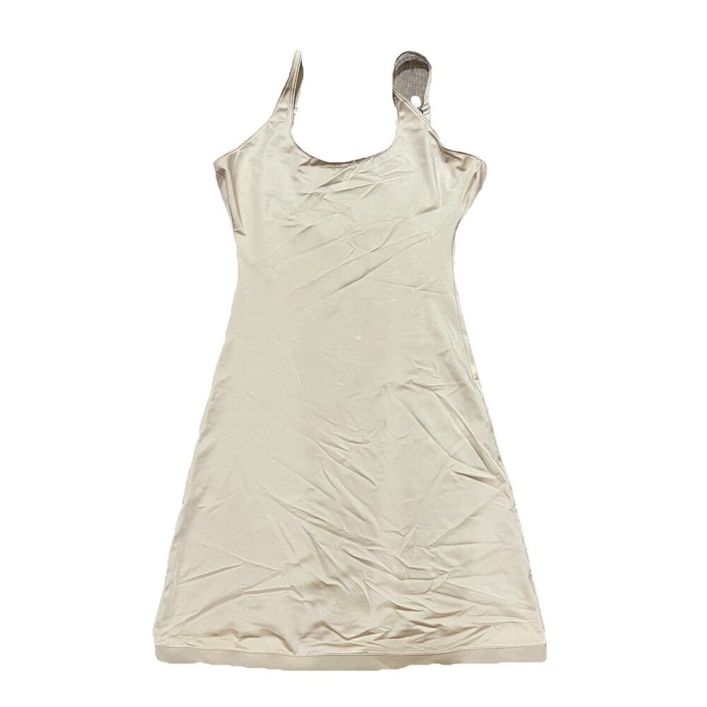 SPANX Full Slip Oncore Open Bust Nude Slimming Shapewear Size XL
